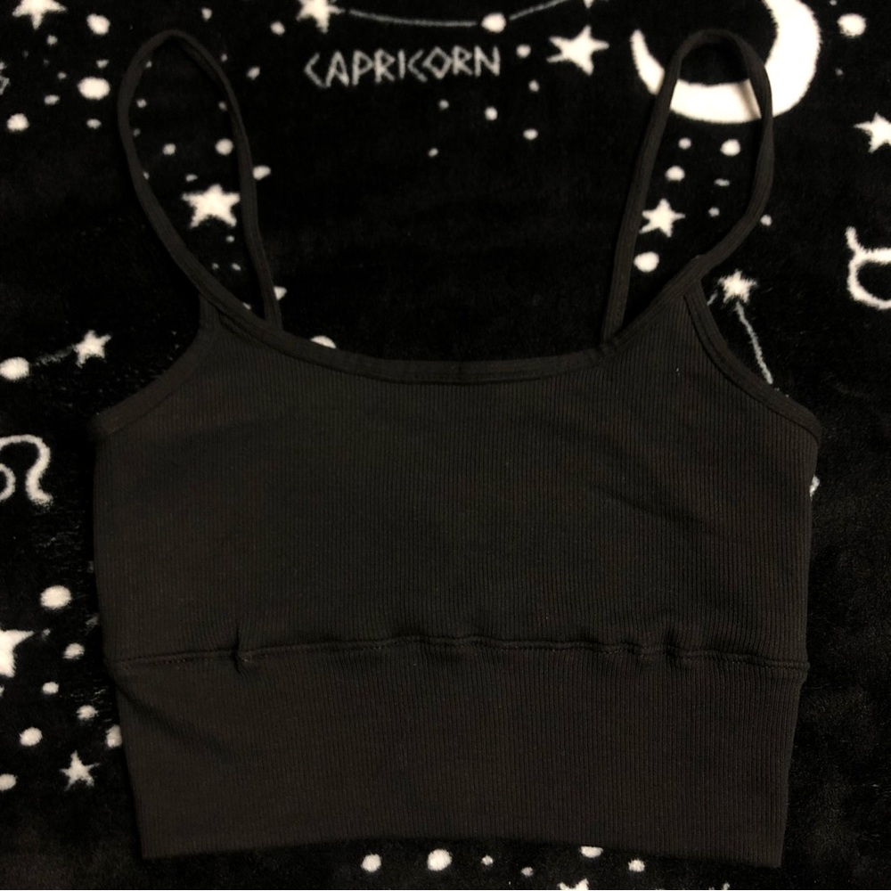 Ardene Ribbed Ultra Crop Tank Top - Picture 2 of 4